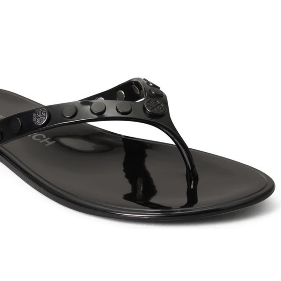 🔥🔥TORY BURCH Studded Jelly Flip Flop - Picture 4 of 17